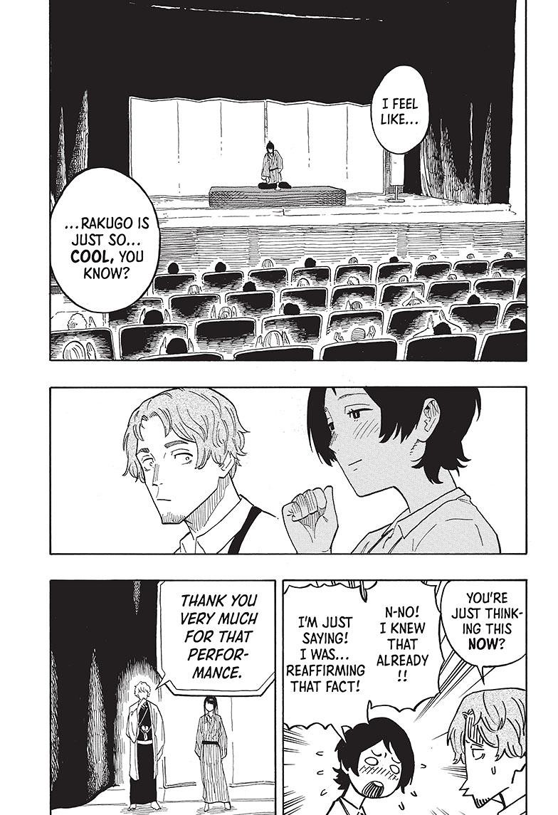 Akane Banashi Chapter 26 page 14 - Chapter 26