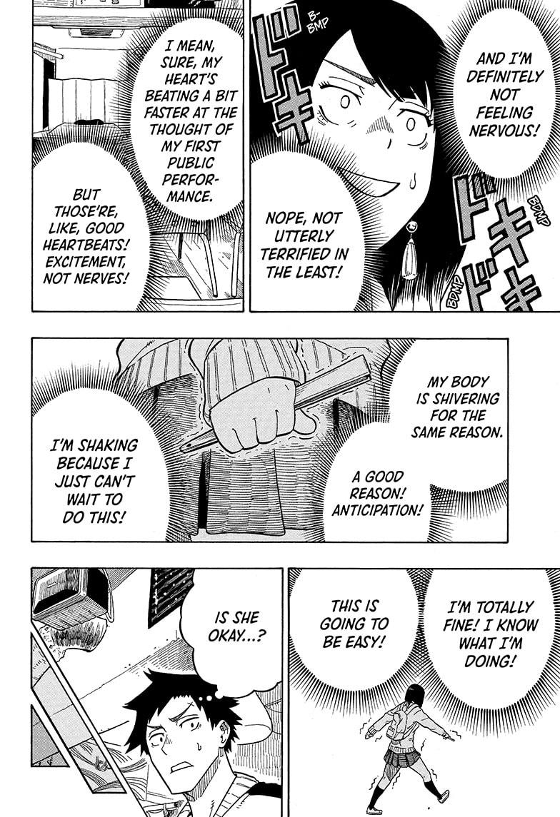 Akane-banashi manga, chapter 3, page 6 of 23