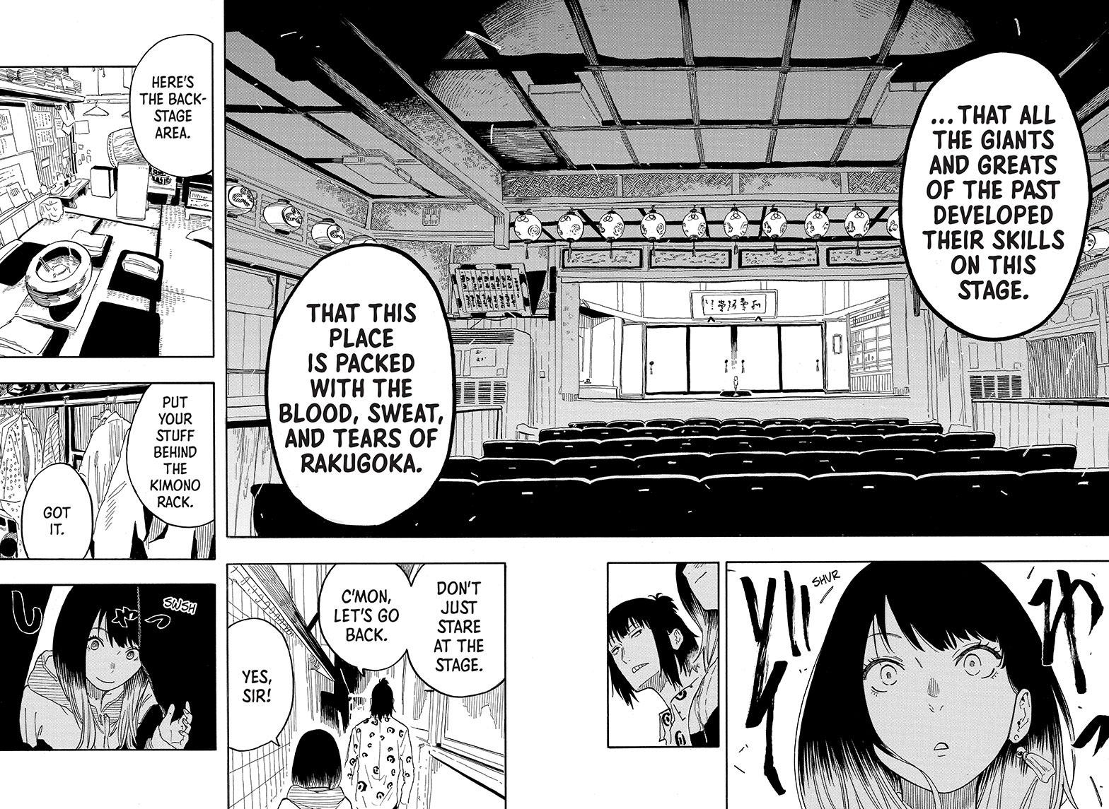 Akane Banashi Chapter 32 page 12 - Chapter 32