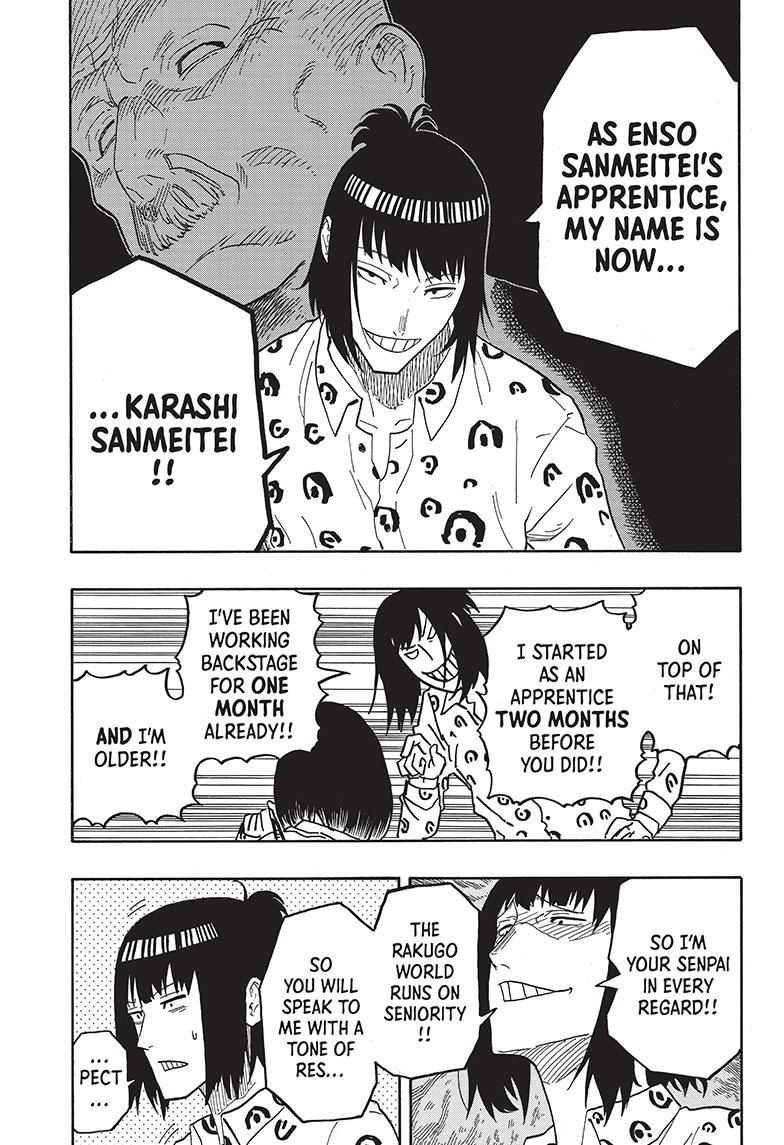 Akane Banashi Chapter 32 page 8 - Chapter 32