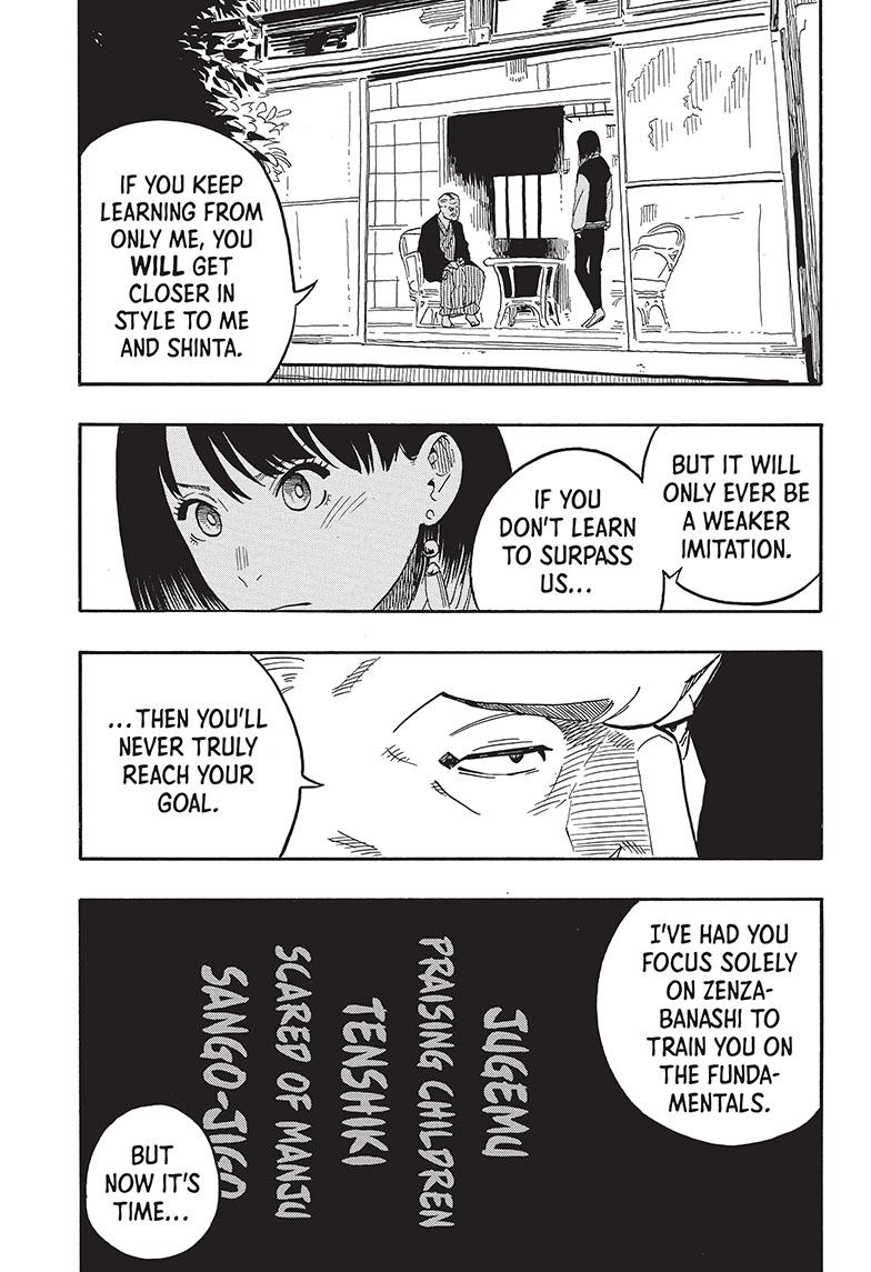 Akane Banashi Chapter 37 page 19 - Chapter 37