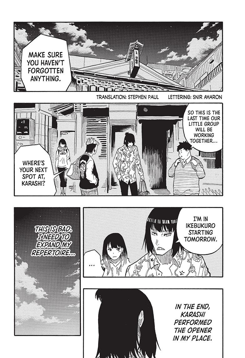 Akane Banashi Chapter 37 page 3 - Chapter 37
