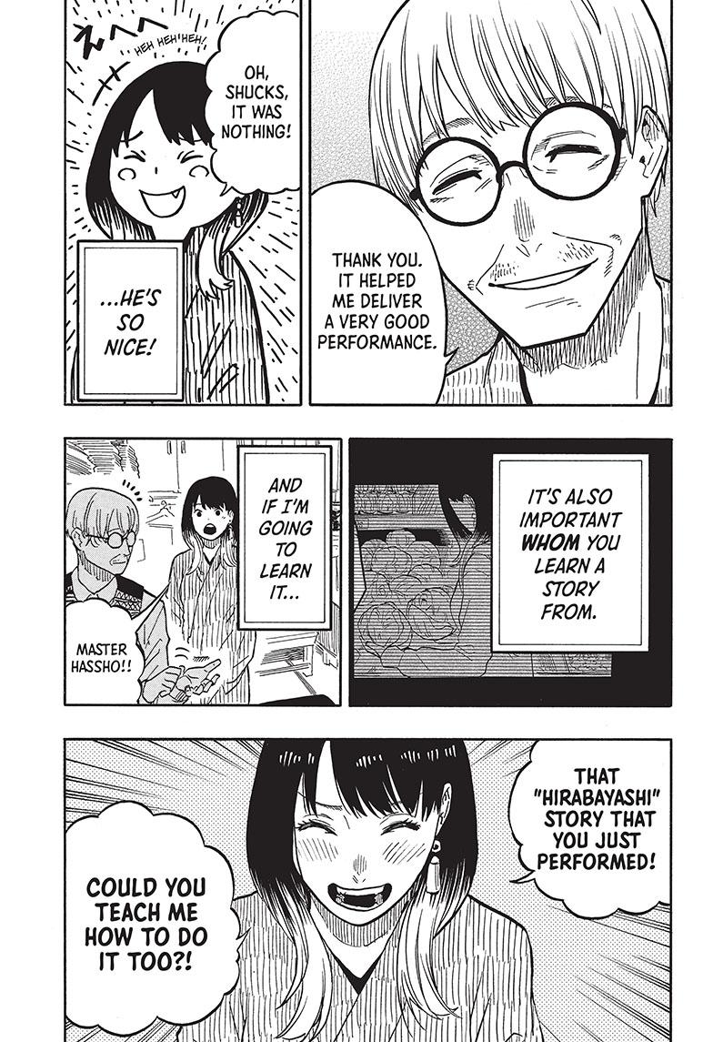Akane Banashi Chapter 38 page 10 - Chapter 38