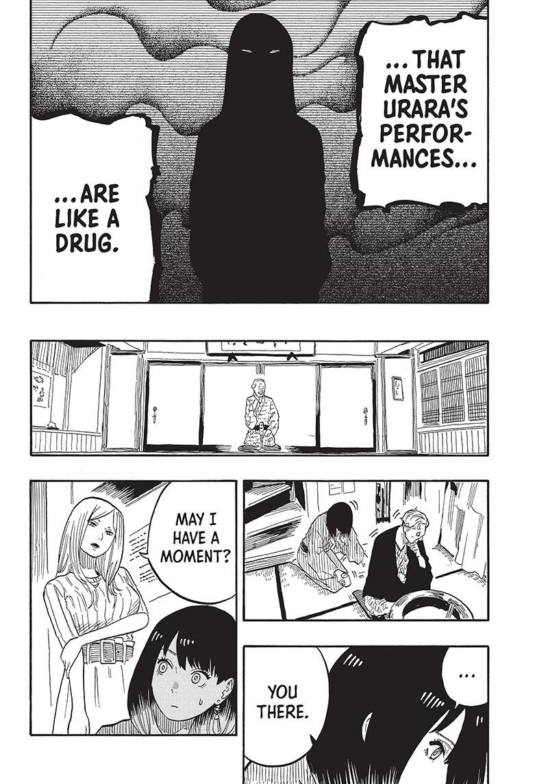 Akane-banashi manga, chapter 39, page 15 of 20