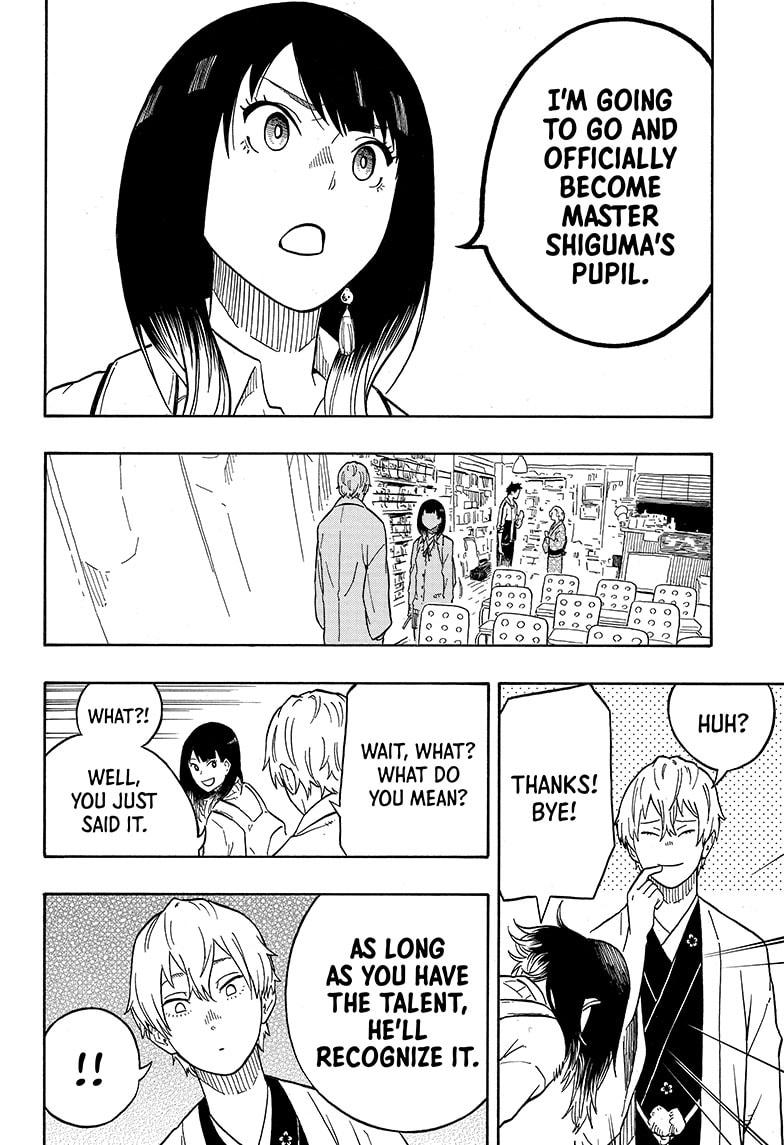 Akane Banashi Chapter 4 page 18 - Chapter 4