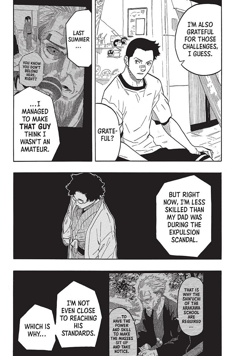 Akane Banashi Chapter 46 page 8 - Chapter 46