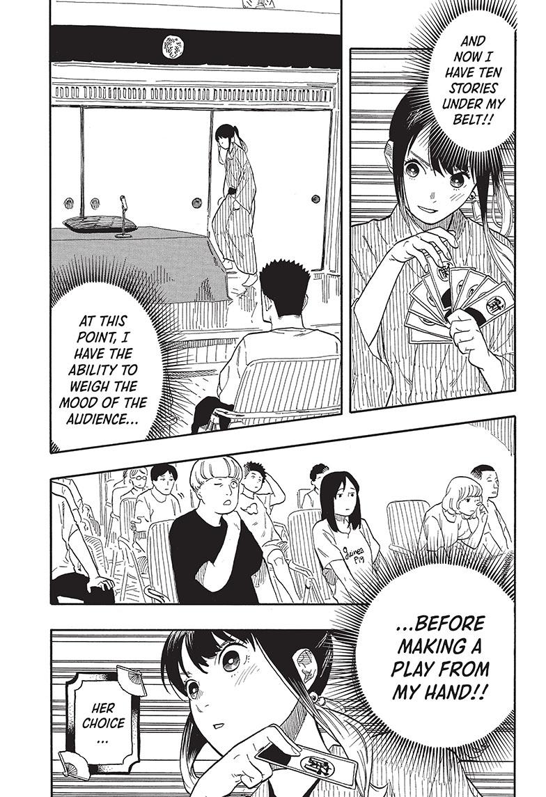 Akane Banashi Chapter 56 page 9 - Chapter 56