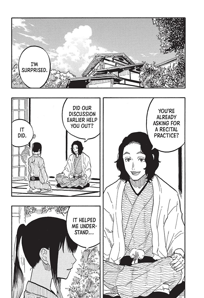 Akane Banashi Chapter 61 page 18 - Chapter 61