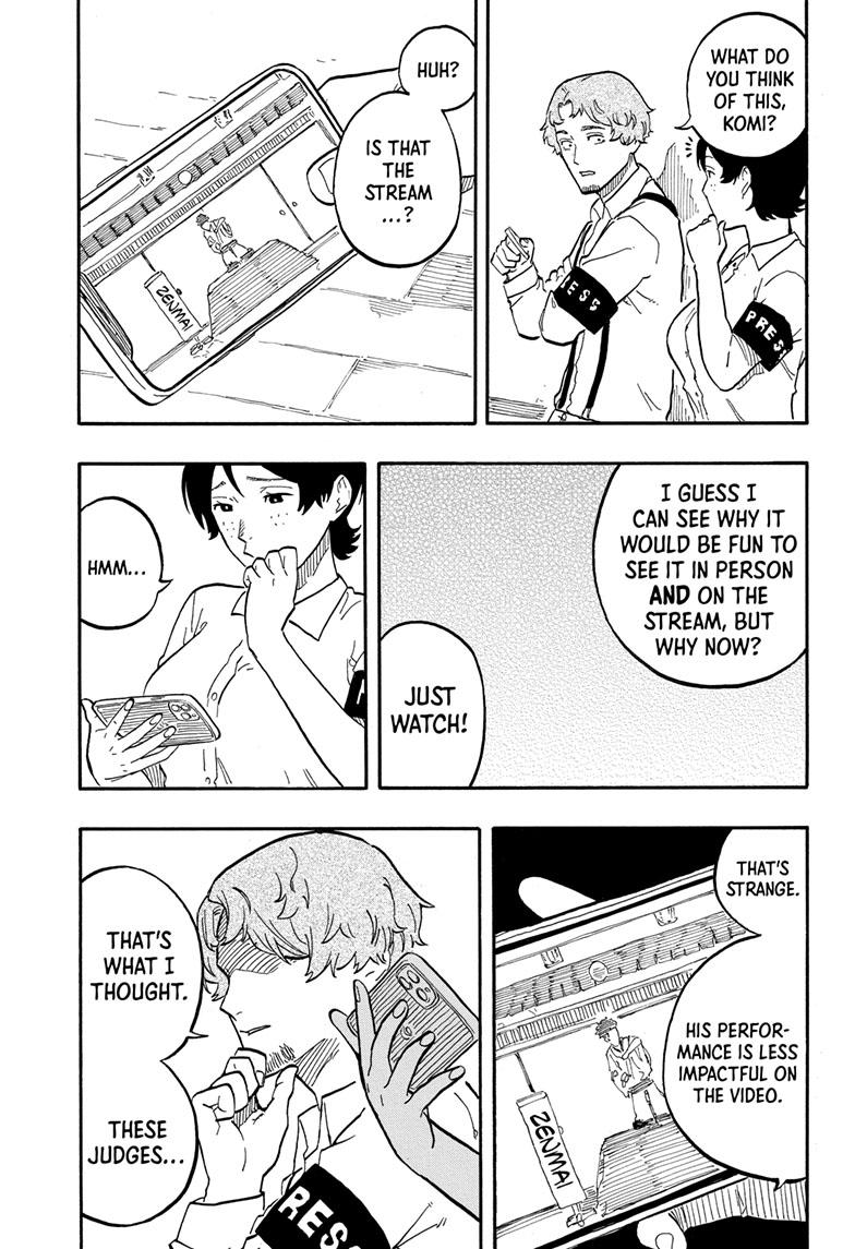 Akane Banashi Chapter 62 page 15 - Chapter 62