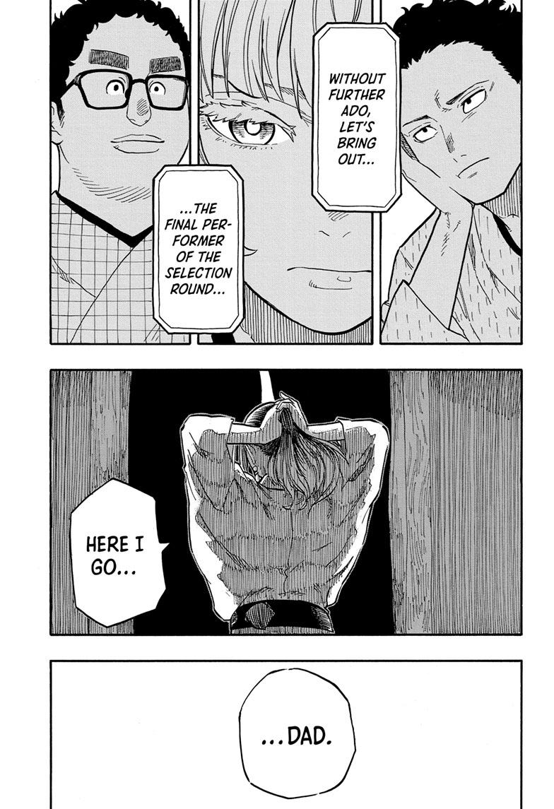 Akane-banashi manga, chapter 68, page 15 of 19