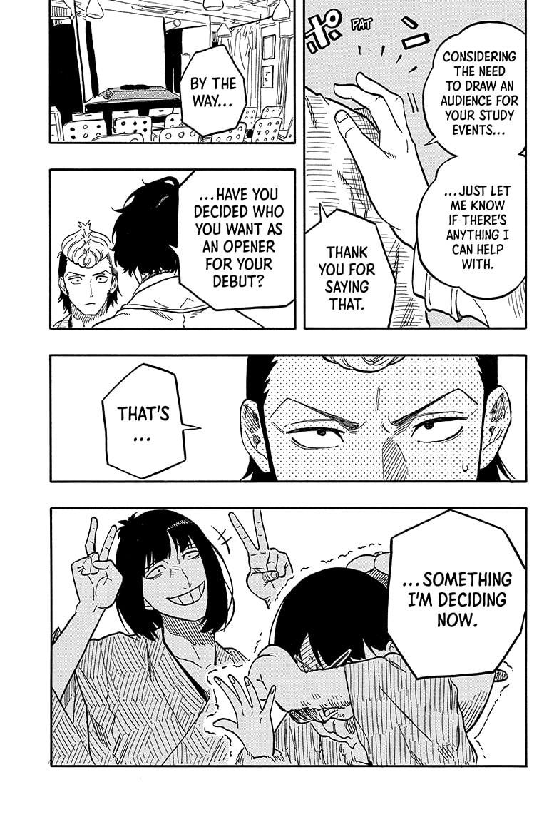Akane Banashi Chapter 89 page 19 - Chapter 89