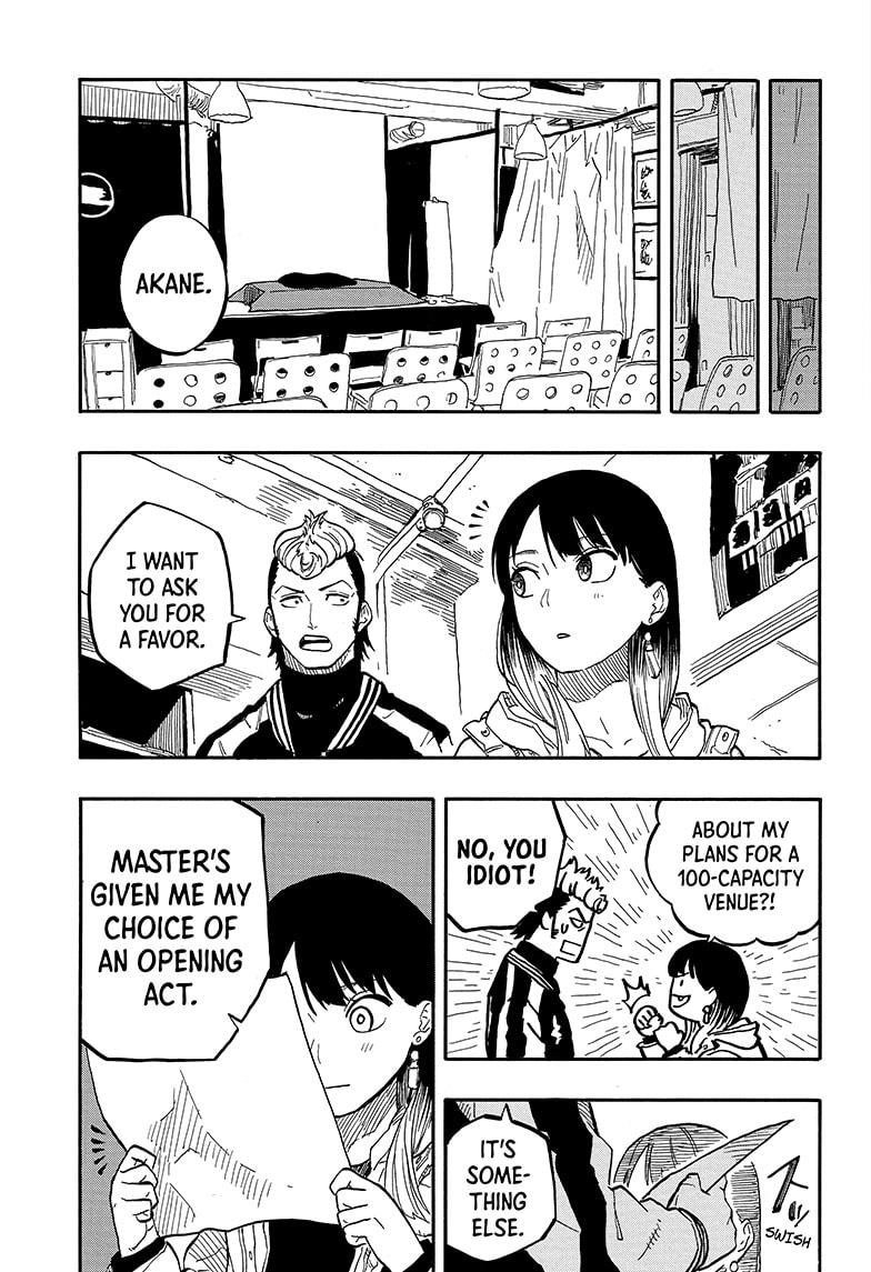 Akane Banashi Chapter 90 page 15 - Chapter 90