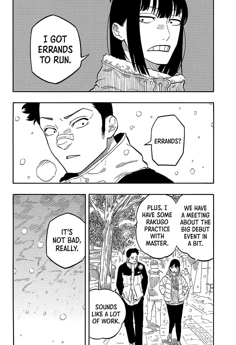 Akane Banashi Chapter 91 page 10 - Chapter 91