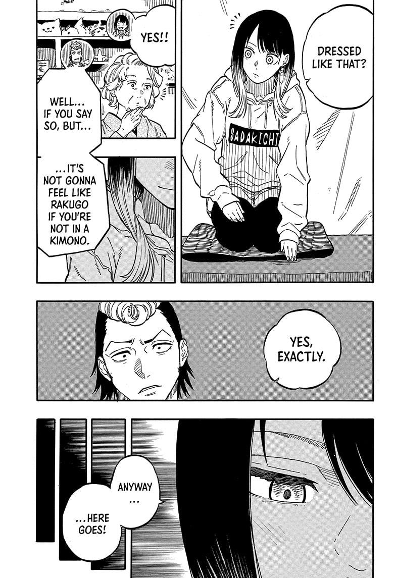 Akane Banashi Chapter 94 page 11 - Chapter 94