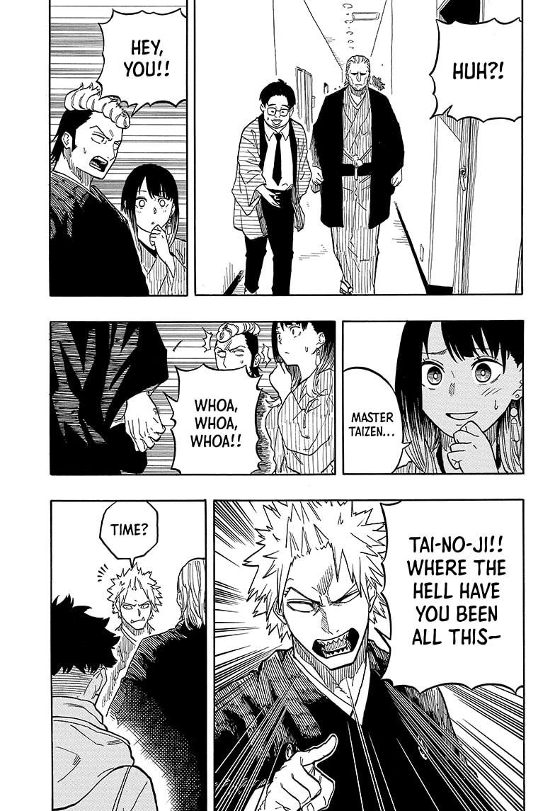 Akane-banashi manga, chapter 96, page 15 of 19
