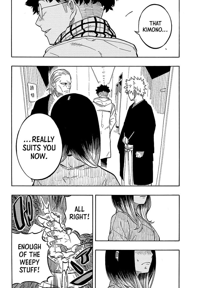 Akane-banashi manga, chapter 96, page 18 of 19