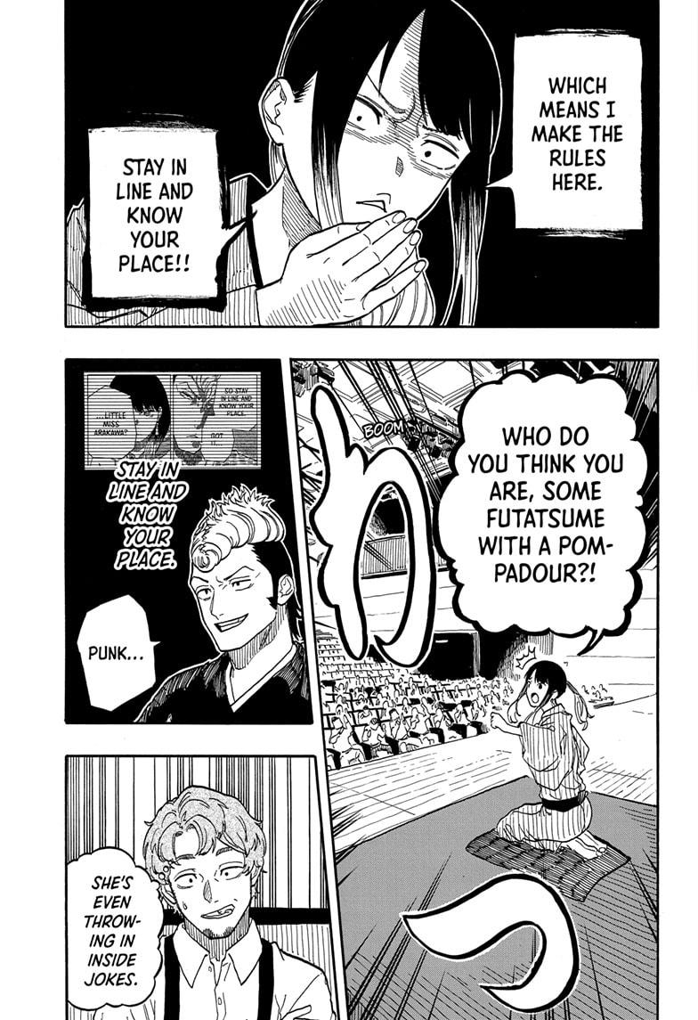 Akane Banashi Chapter 98 page 11 - Chapter 98