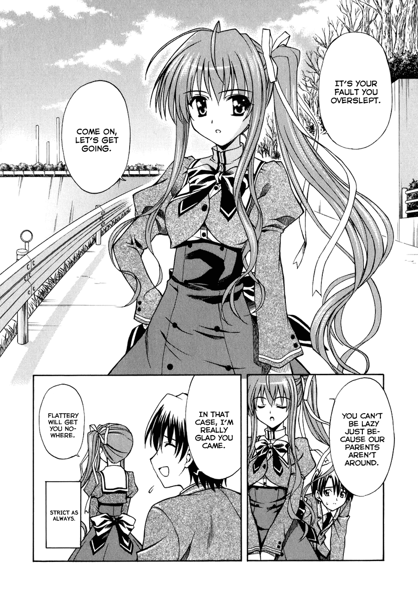 Akaneiro ni Somaru Saka Chapter 1 page 8 - Chapter 1: A Kiss, a Headbutt, and Now