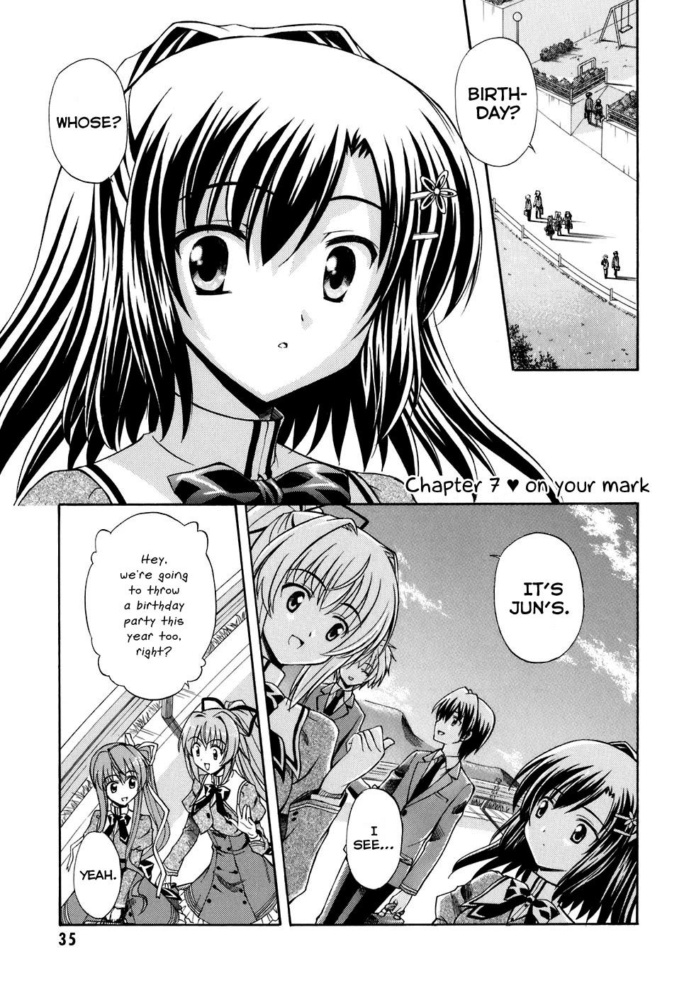 Akaneiro ni Somaru Saka Chapter 7 page 2 - Chapter 7: On Your Mark