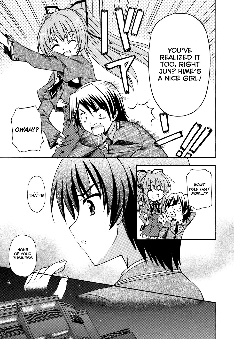 Akaneiro ni Somaru Saka Chapter 8 page 19 - Chapter 8: Never Give In! Never Surrender!