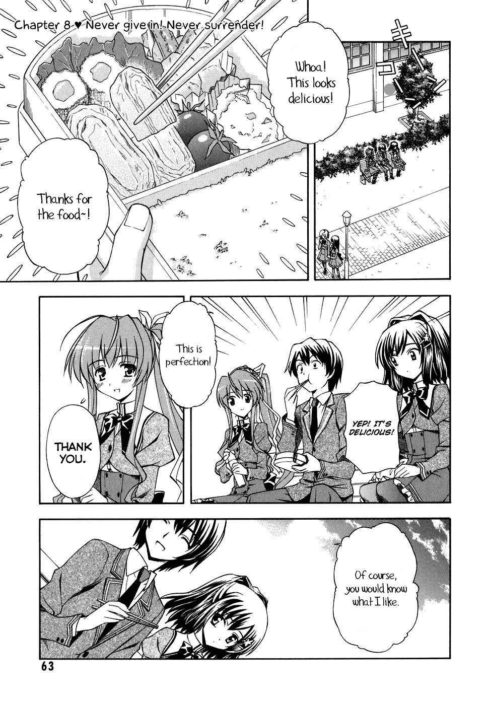 Akaneiro ni Somaru Saka Chapter 8 page 3 - Chapter 8: Never Give In! Never Surrender!