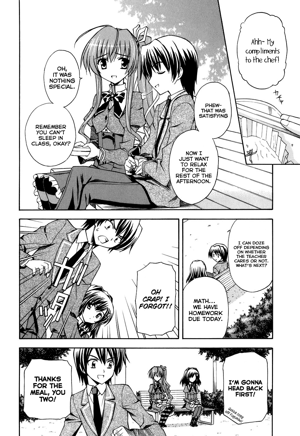 Akaneiro ni Somaru Saka Chapter 8 page 6 - Chapter 8: Never Give In! Never Surrender!
