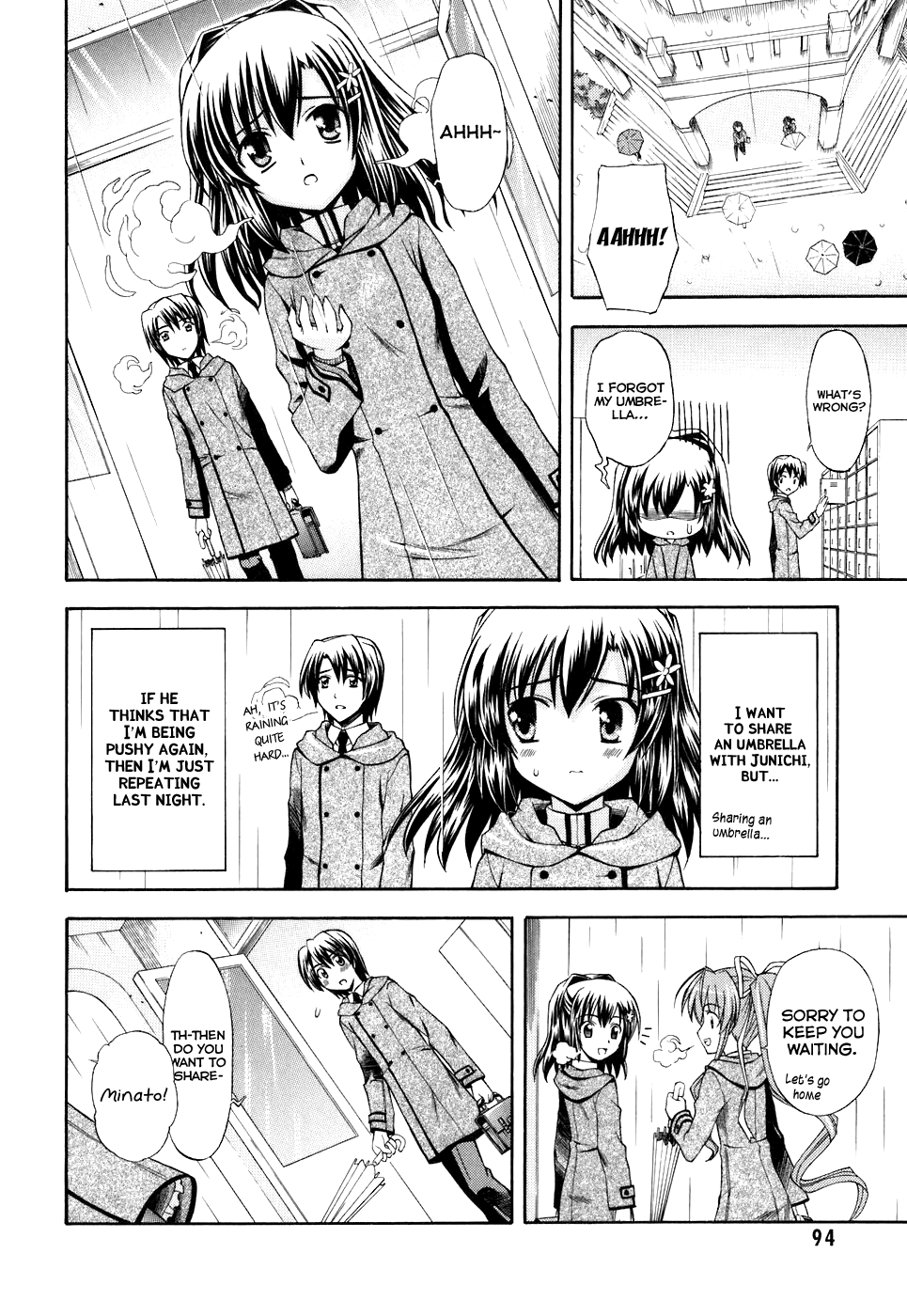 Akaneiro ni Somaru Saka Chapter 9 page 8 - Chapter 9: Each Other's Sighs