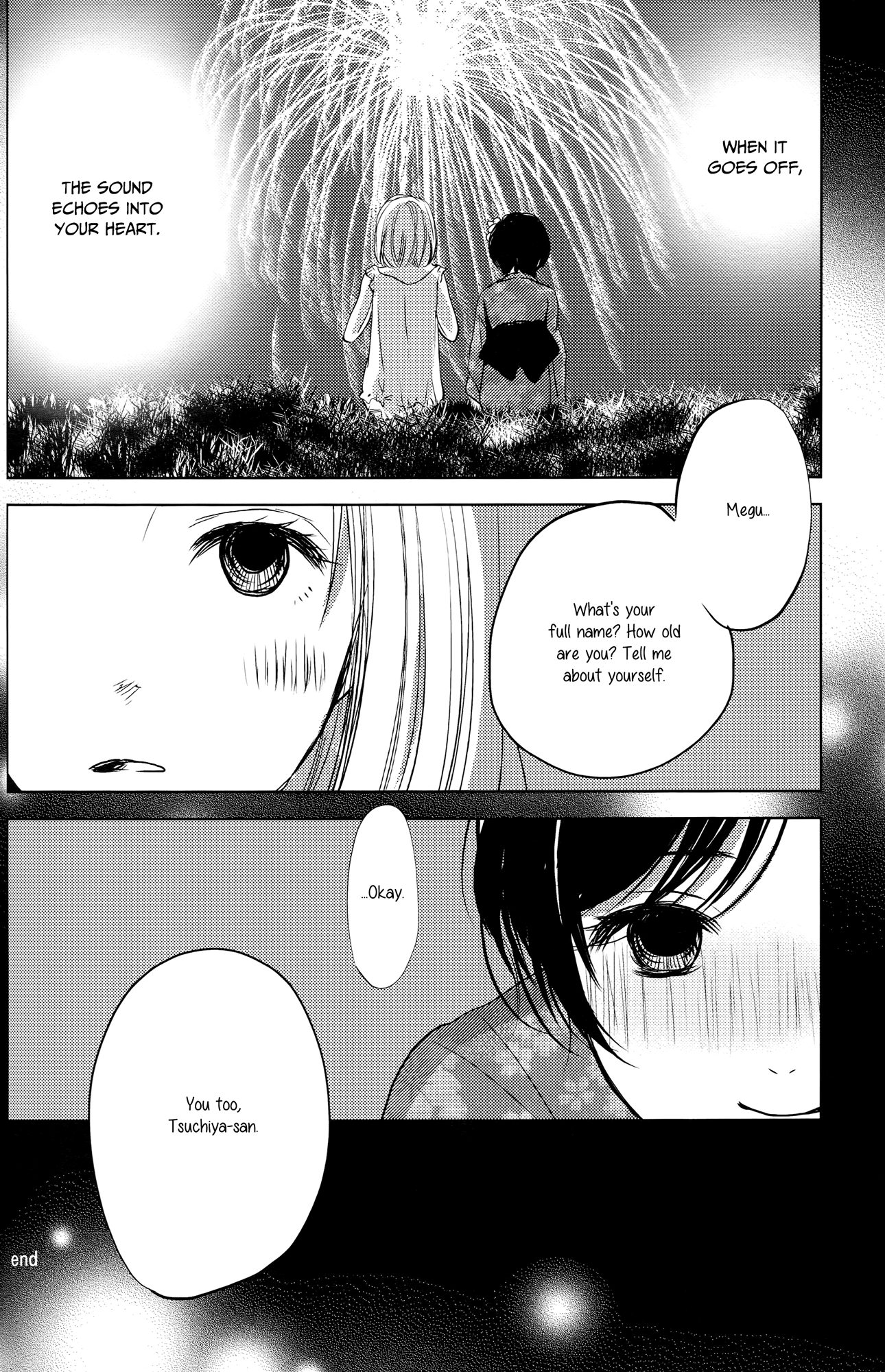 Akaneiro no Kisu wa Okujou de Chapter 1 page 14 - Chapter 1: Summer Fuse