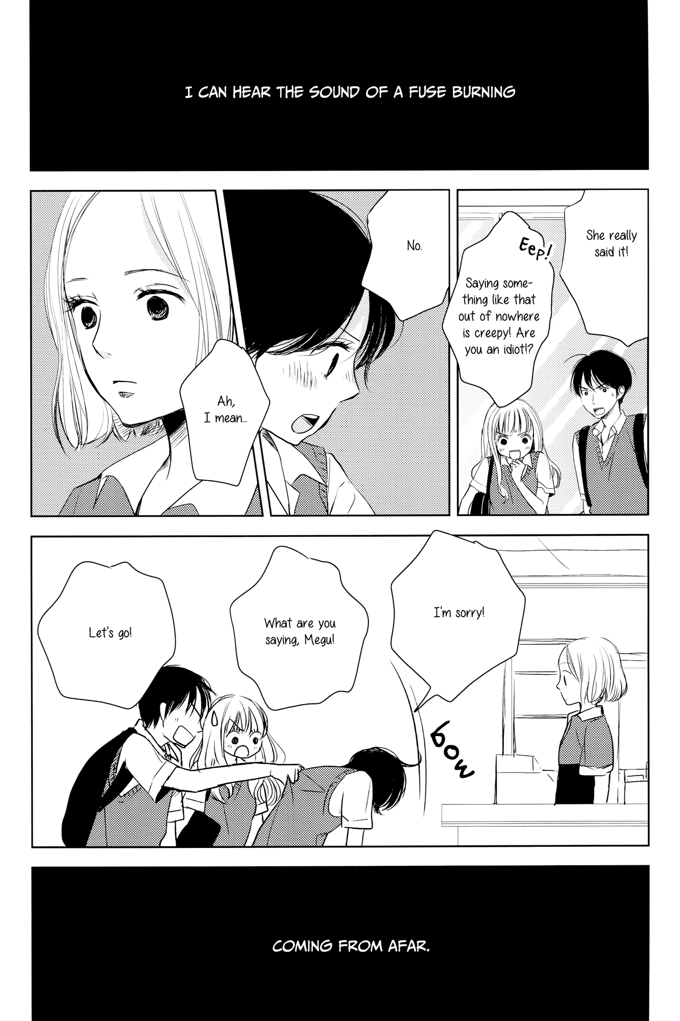 Akaneiro no Kisu wa Okujou de Chapter 1 page 2 - Chapter 1: Summer Fuse