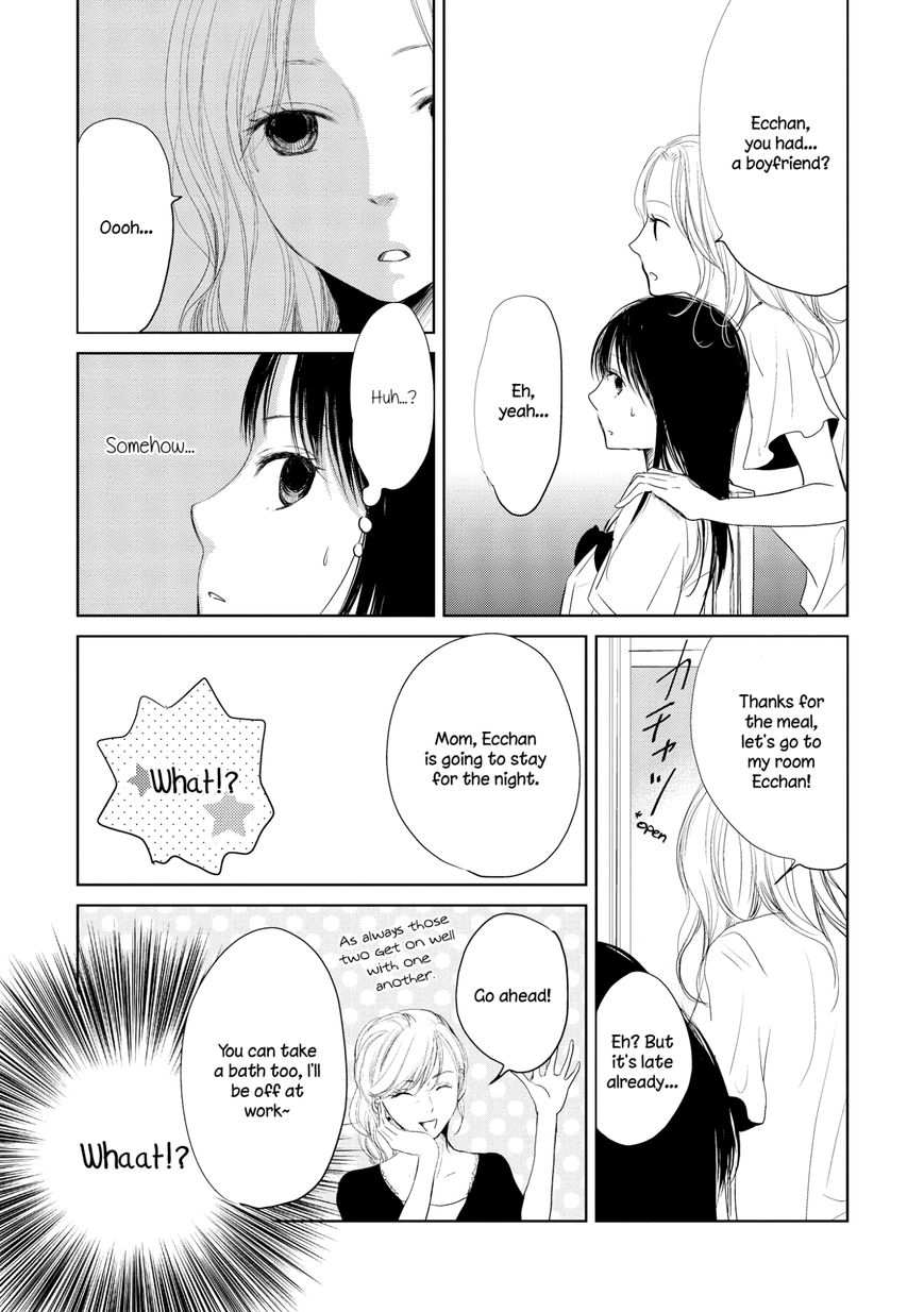 Akaneiro no Kisu wa Okujou de Chapter 6 page 13 - Chapter 6 : The Love Relationship between Mai-chan and Ecchan
