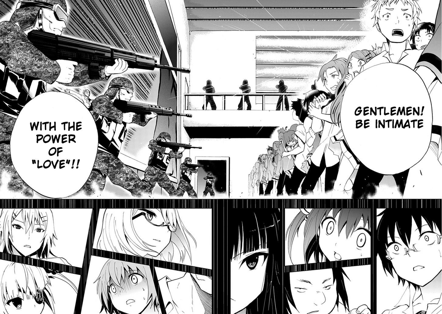 Akarui Sekai Keikaku Chapter 1 page 23 - Chapter 1 : Operation 1 - DEAD OR LOVE