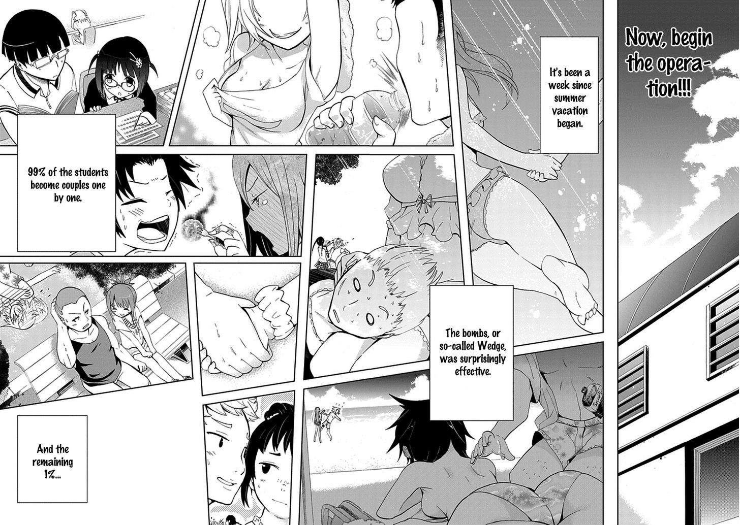 Akarui Sekai Keikaku Chapter 1 page 30 - Chapter 1 : Operation 1 - DEAD OR LOVE