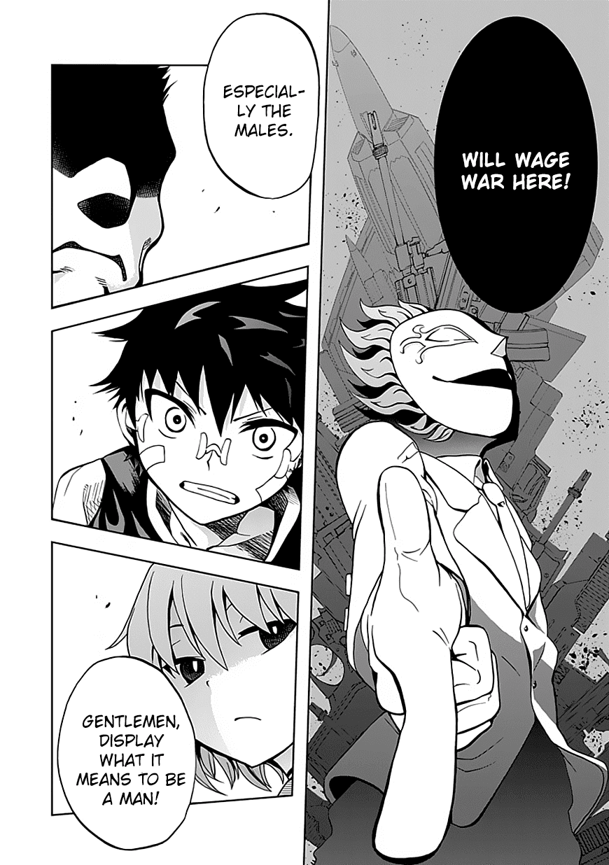 Akarui Sekai Keikaku Chapter 11.3 page 10 - Chapter 11 v3 : Operation11:COMBAT