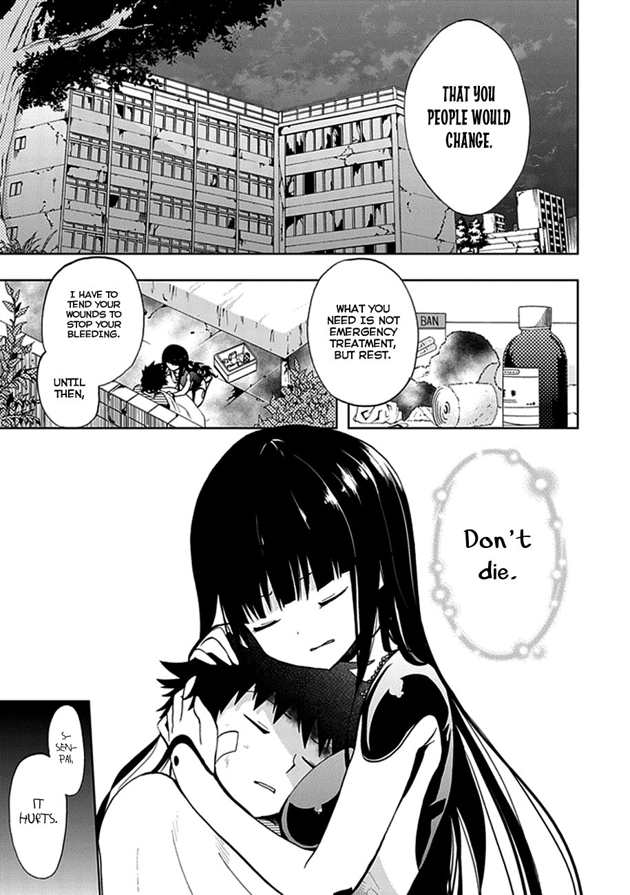 Akarui Sekai Keikaku Chapter 14.3 page 11 - Chapter 14 v3 : OPERATION14:rain(tear)