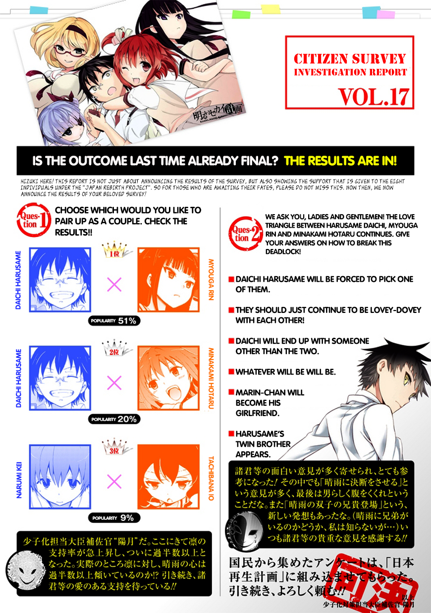 Akarui Sekai Keikaku Chapter 18.2 page 3 - Chapter 18v2 : OPERATION18: BAD END