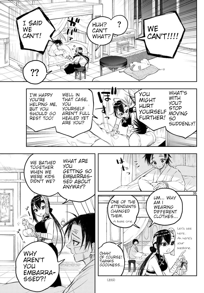 Akatsuki Jihen Chapter 2 page 35 - Chapter 2: The Shaman's Veil