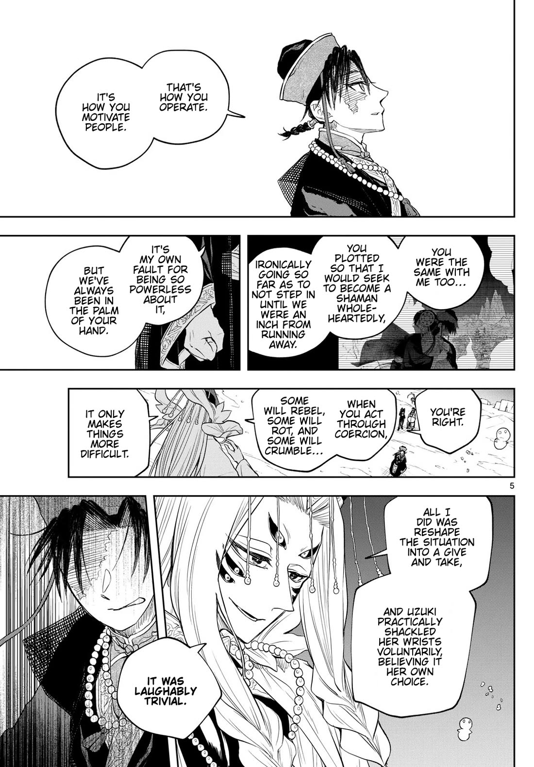 Akatsuki Jihen Chapter 35 page 5 - Chapter 35: A Son's Determination