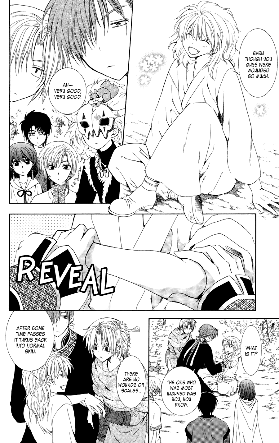 Akatsuki no Yona Chapter 101 page 4 - Chapter 101: The Original Dragon