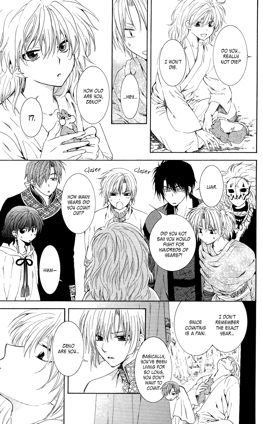 Akatsuki no Yona Chapter 101 page 5 - Chapter 101: The Original Dragon