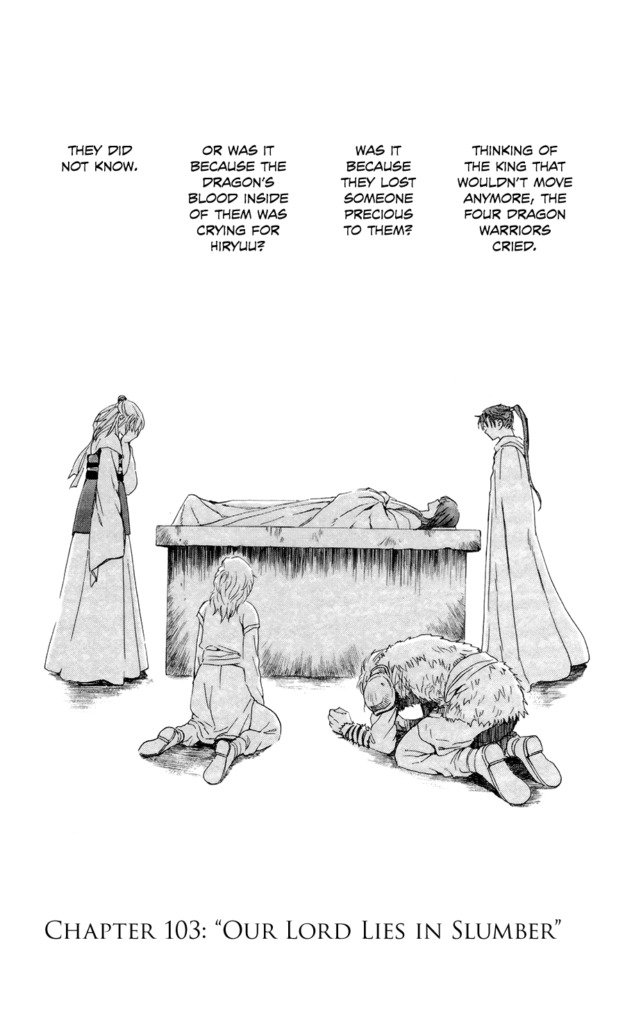 Akatsuki no Yona Chapter 103 page 2 - Chapter 103: Our Lord Lies in Slumber