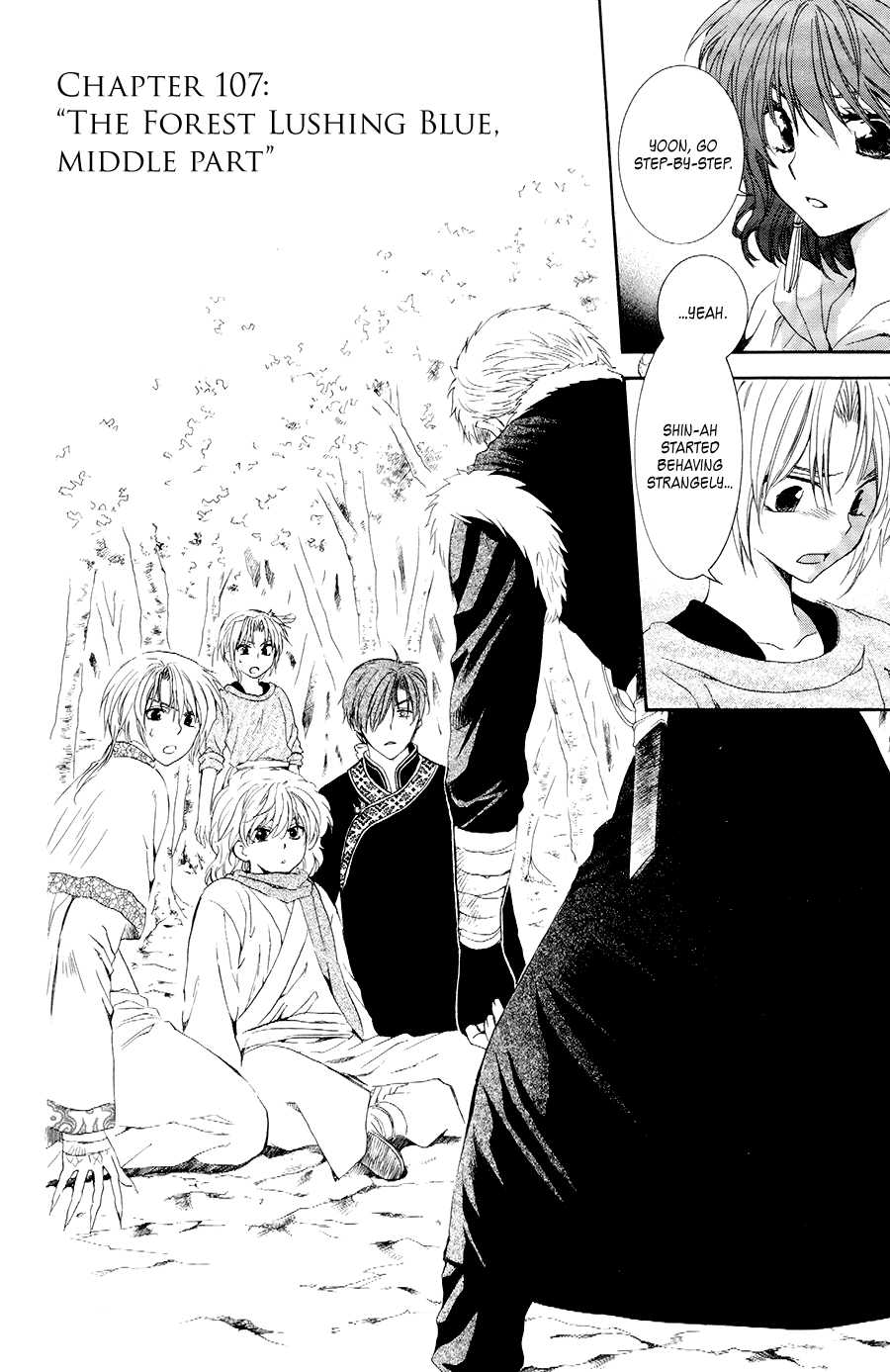 Akatsuki no Yona Chapter 107 page 2 - Chapter 107: The Forest Turns Green, Part 2
