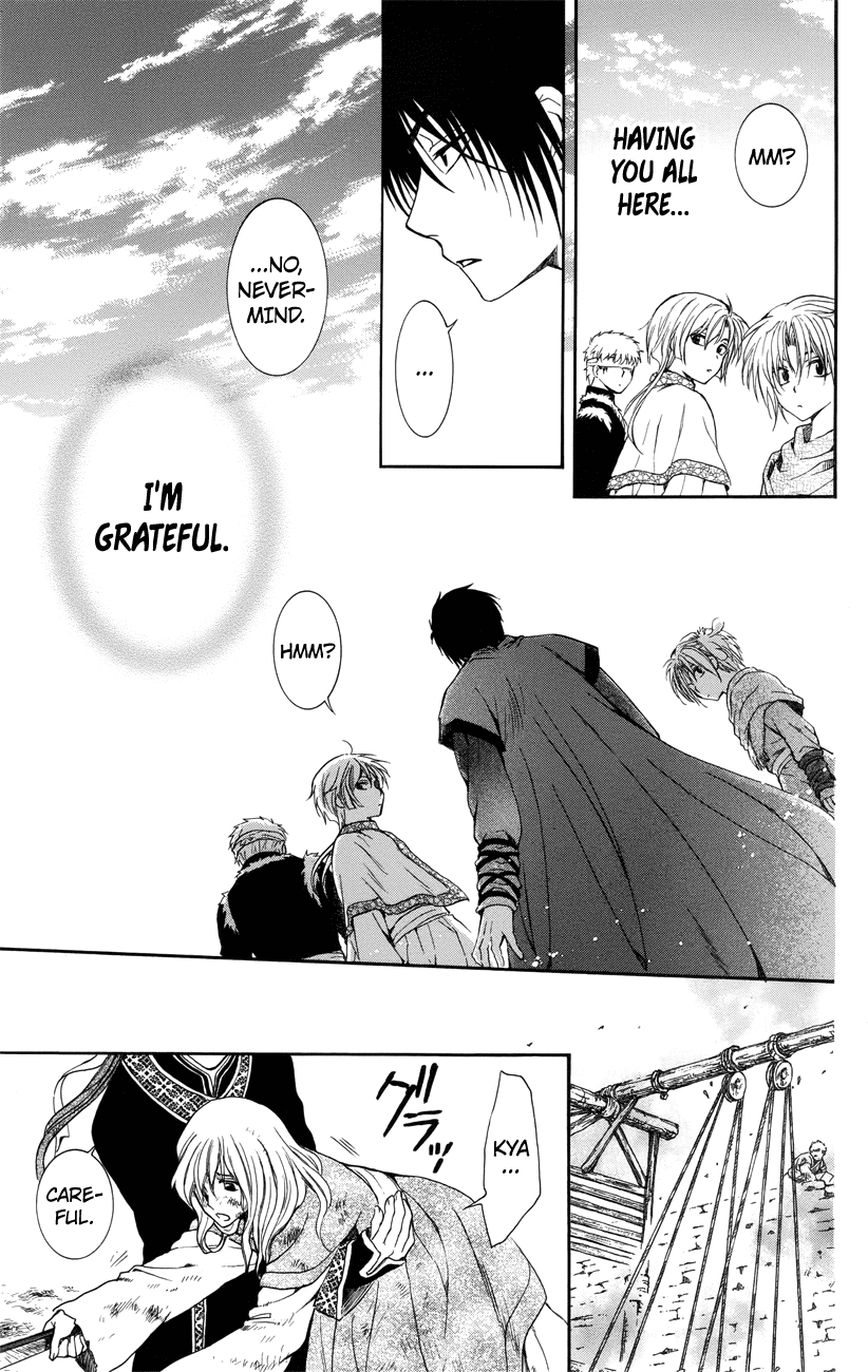 Akatsuki no Yona Chapter 114 page 17 - Chapter 114: When I Can Say My Most Heartfelt Words