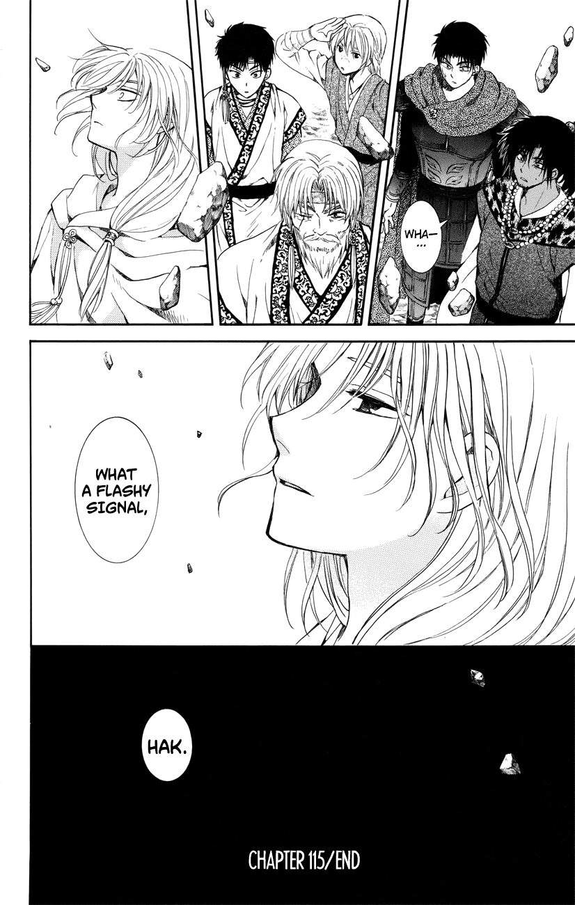 Akatsuki no Yona Chapter 115 page 29 - Chapter 115: Council Of War