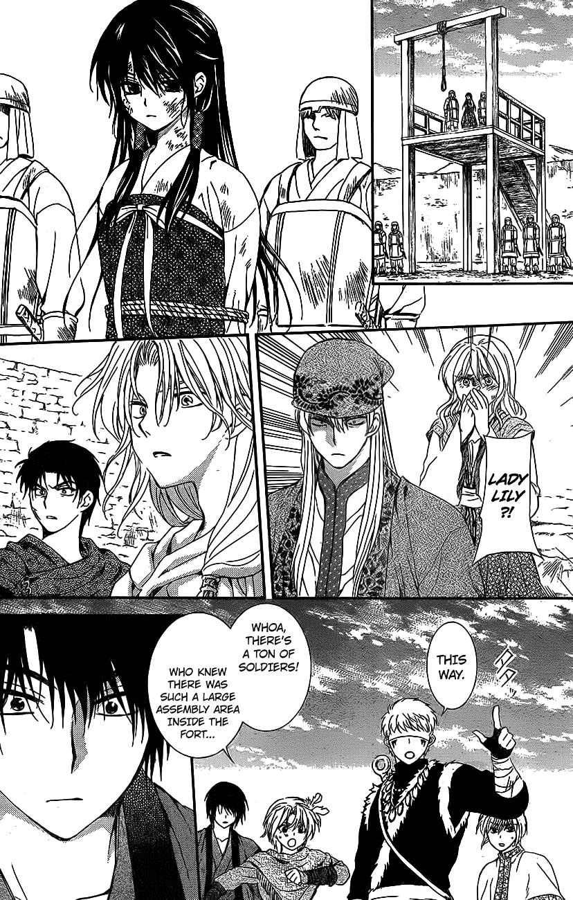 Akatsuki no Yona Chapter 119 page 22 - Chapter 119: Kushibi's Fort