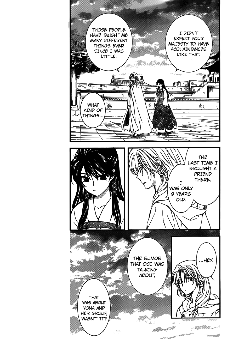 Akatsuki no Yona Chapter 126 page 21 - Chapter 126: Pursuers