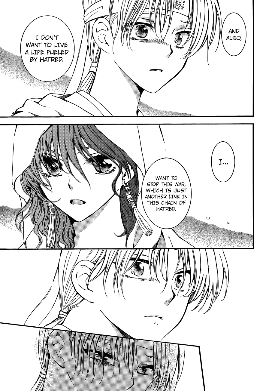 Akatsuki no Yona Chapter 136 page 15 - Chapter 136: Message