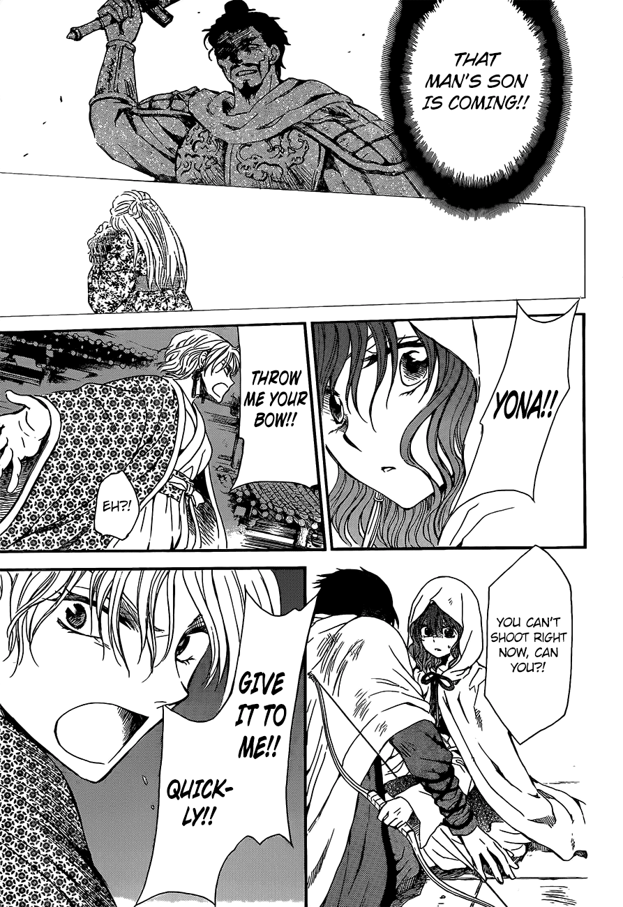 Akatsuki no Yona Chapter 143 page 13 - Chapter 143: This Body Is Unyielding