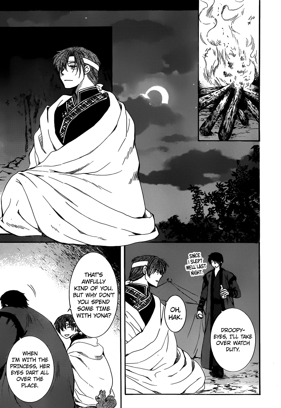 Akatsuki no Yona Chapter 153 page 22 - Chapter 153: A Rare, Clear Day