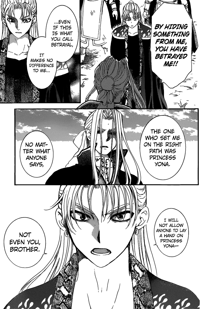 Akatsuki no Yona Chapter 156 page 26 - Chapter 156: I Won't Lose it