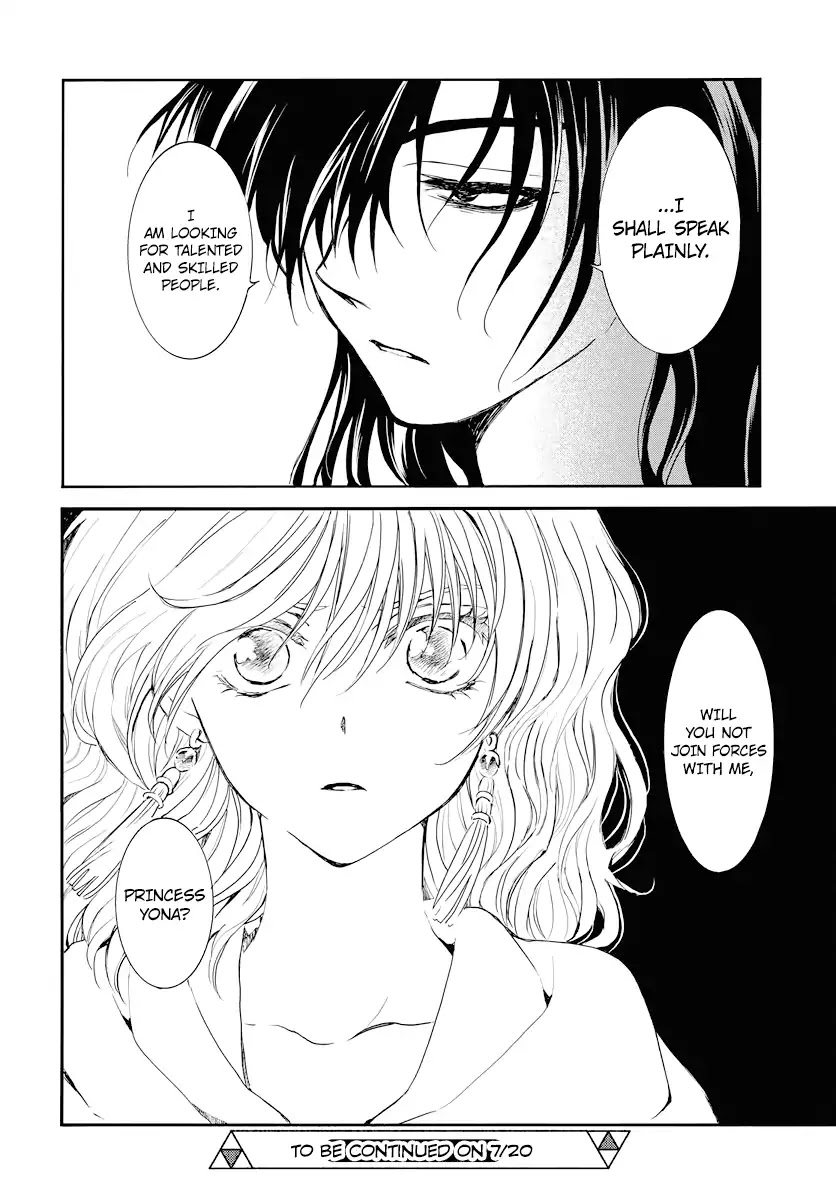 Akatsuki no Yona Chapter 177 page 31 - Chapter 177: I Mean, I Heard You